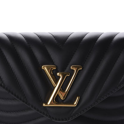 Louis Vuitton Calfskin New Wave Multi Pochette Black 9 of 9