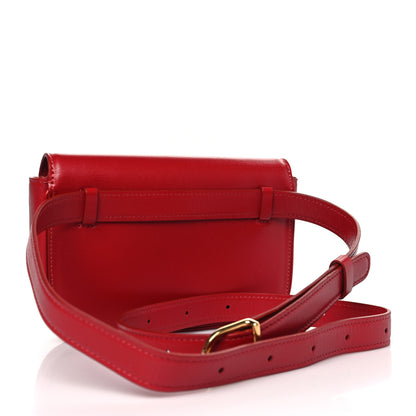Celine Smooth Calfskin Tassel Belt Bag Red 3 of 8