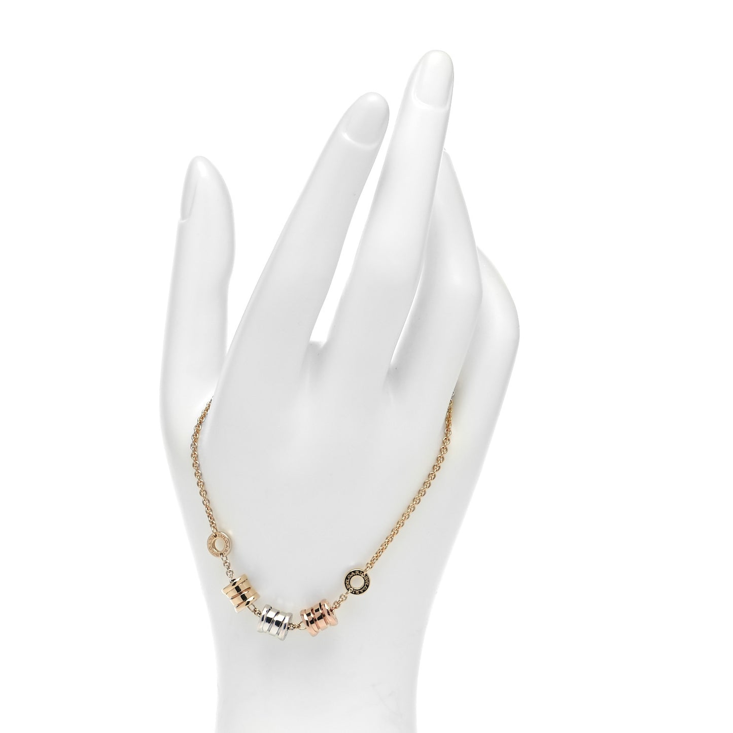 18K Yellow Rose White Gold B.Zero1 Bracelet