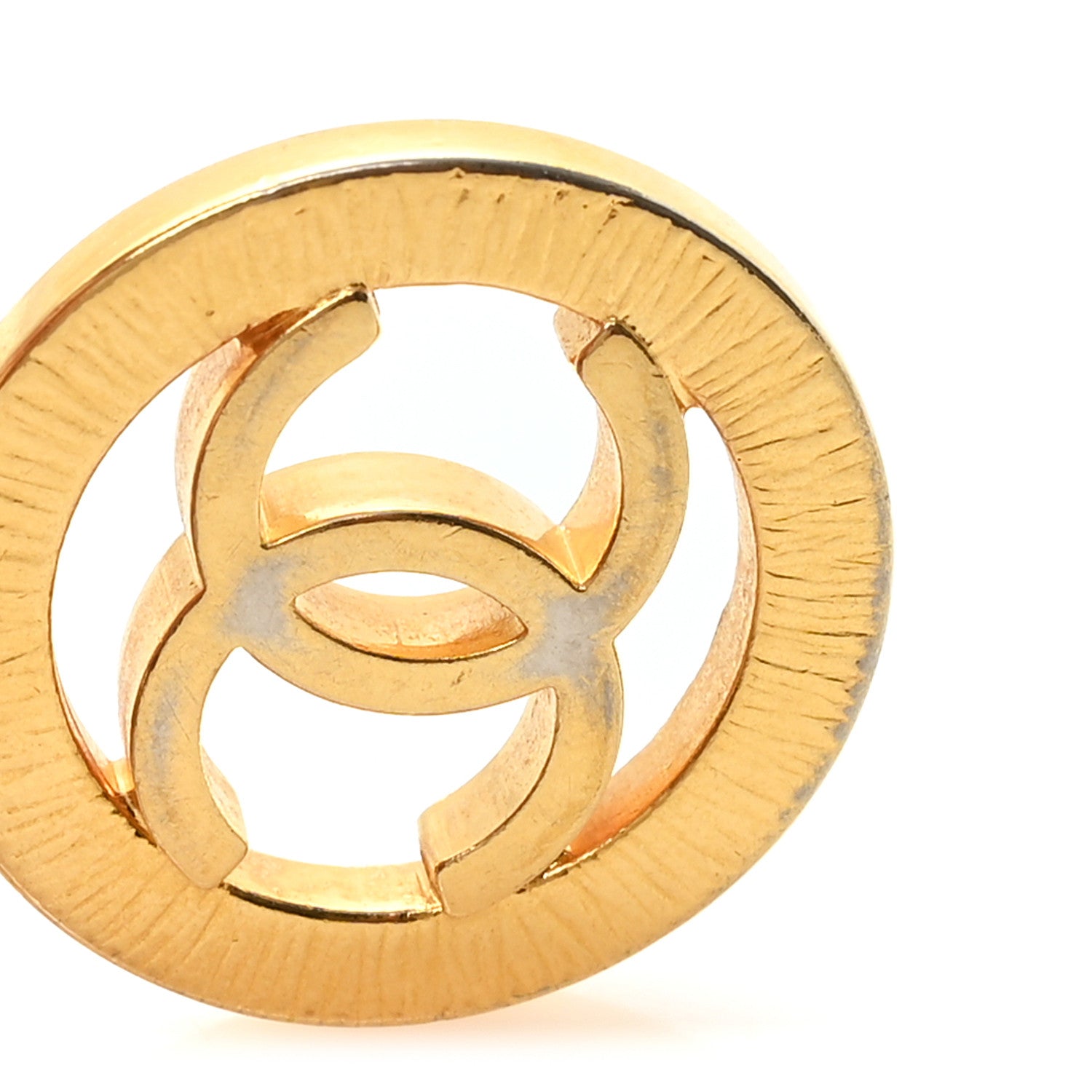 Chanel Metal Medallion CC Triple Chain Belt Gold 3 of 5