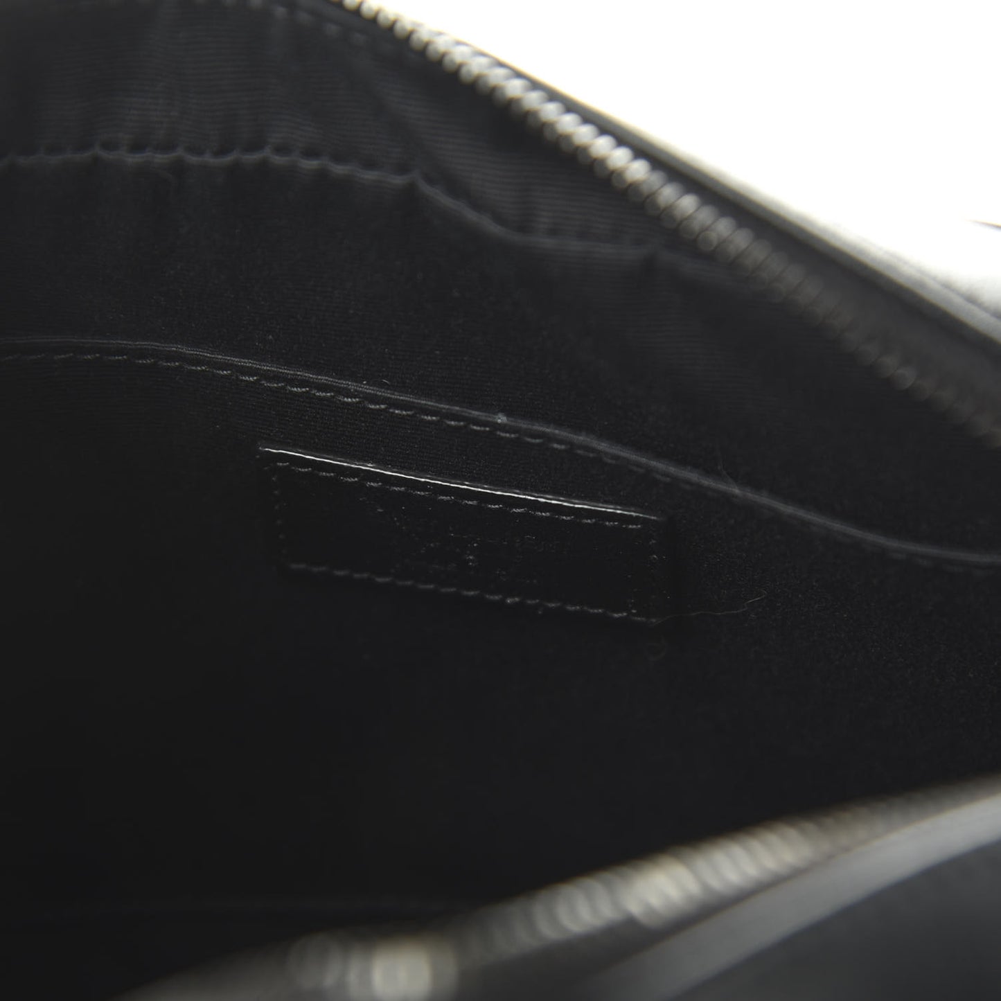 Calfskin Matelasse Monogram Lou Camera Bag Black