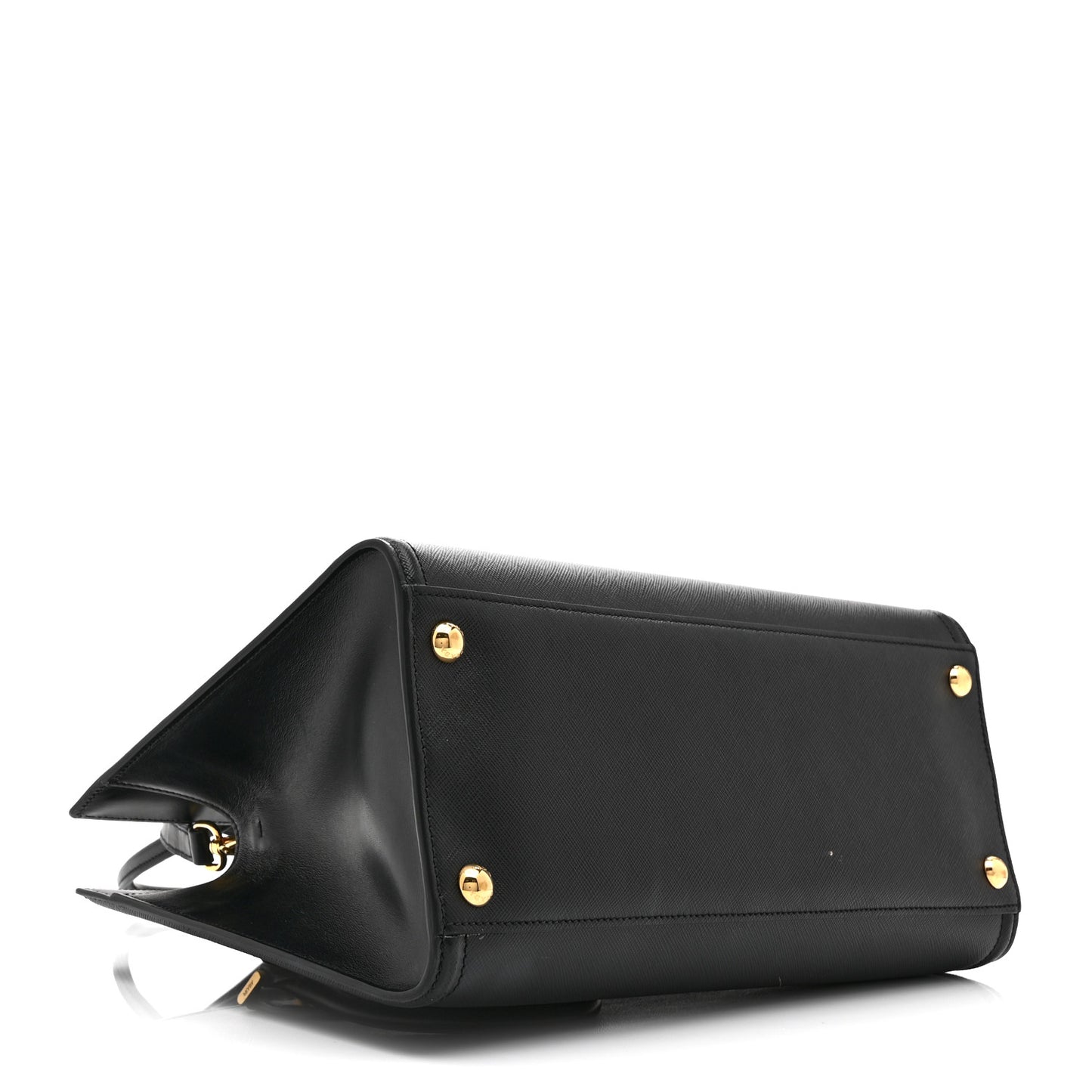 Saffiano Soft Calfskin Tote Black