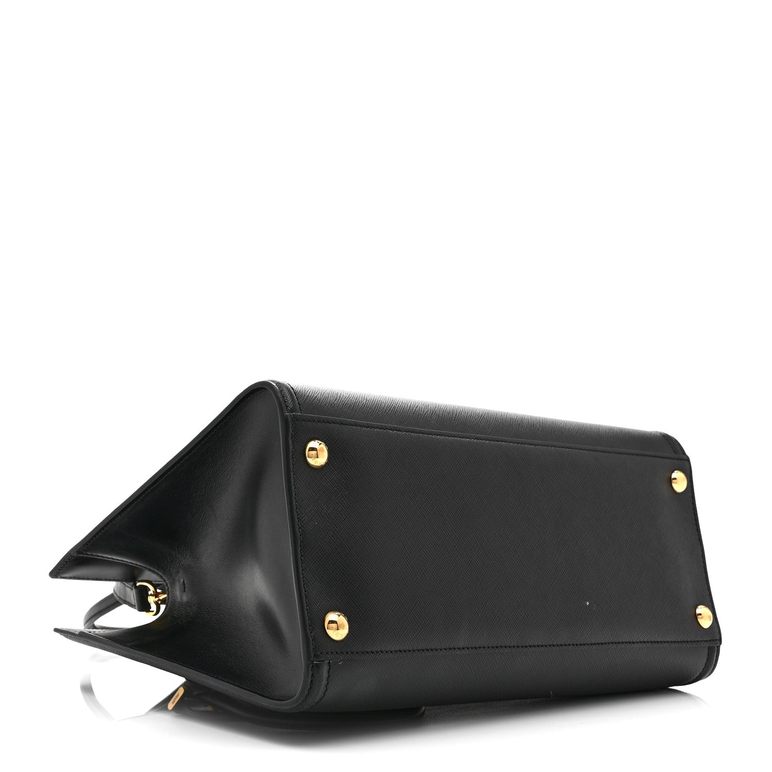 Prada Saffiano Soft Calfskin Tote Black 4 of 10