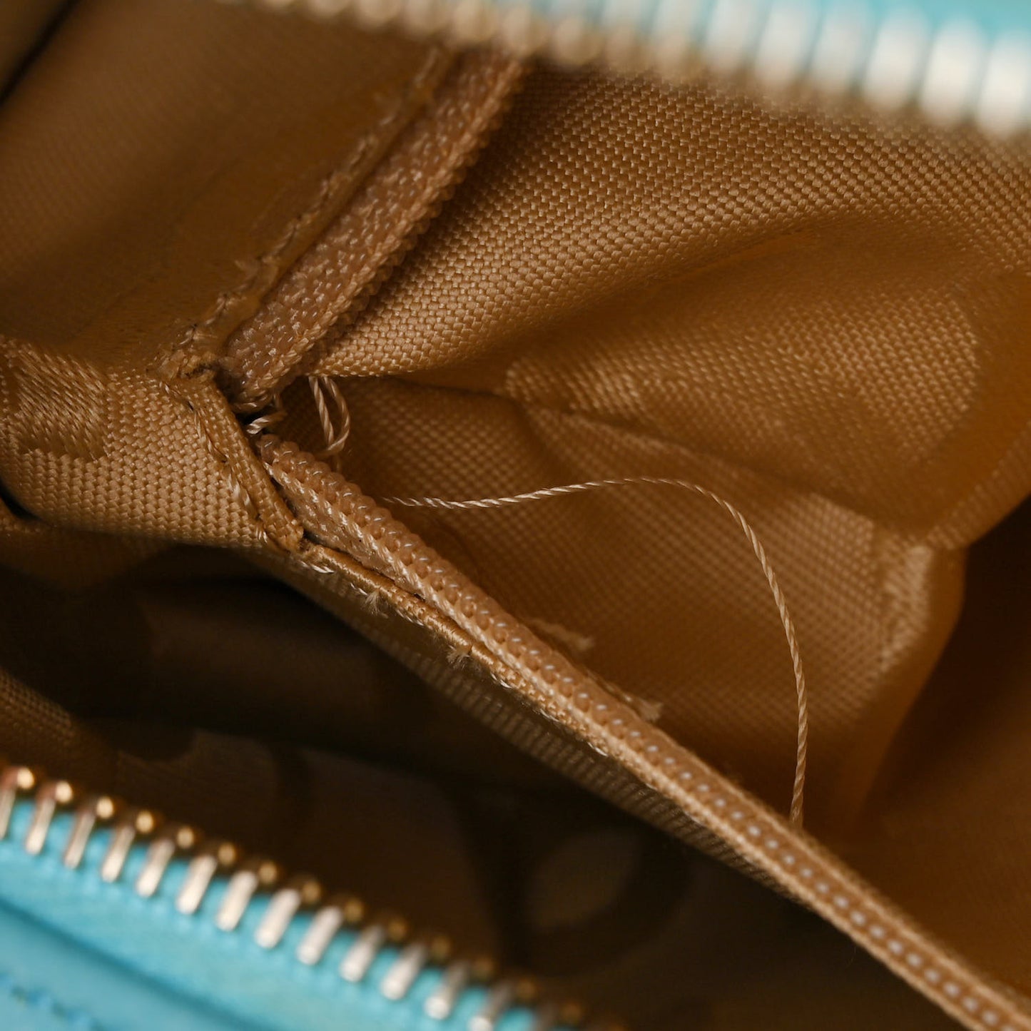 Calfskin Wild Stitch Surpique Hobo Blue