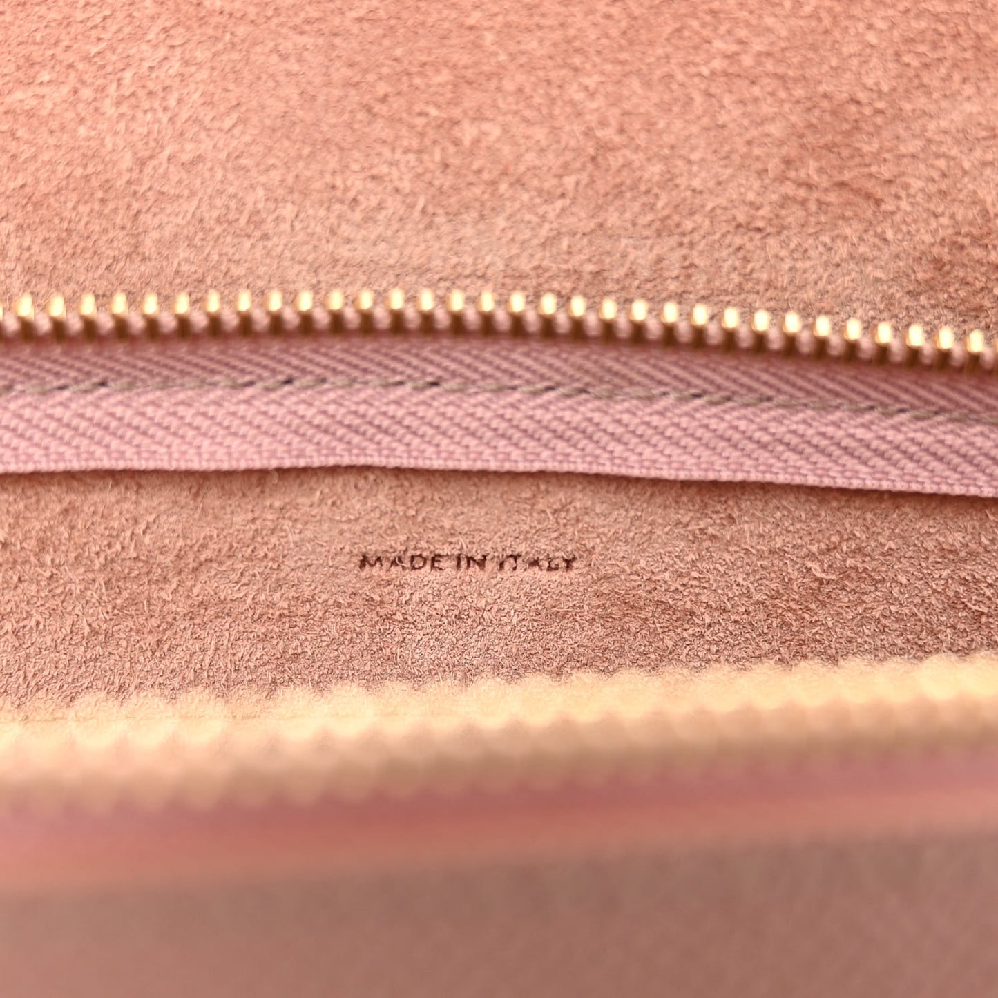 Grained Calfskin Nano Belt Bag Antique Rose