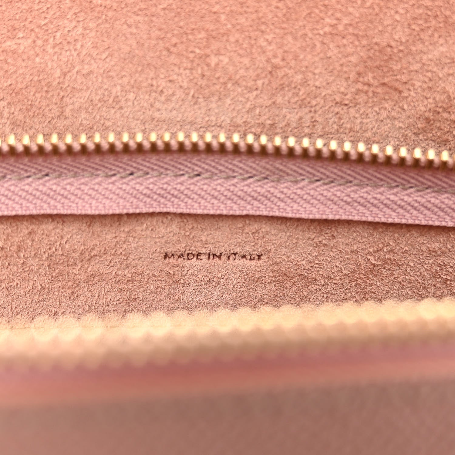 Celine Grained Calfskin Nano Belt Bag Antique Rose 8 of 10