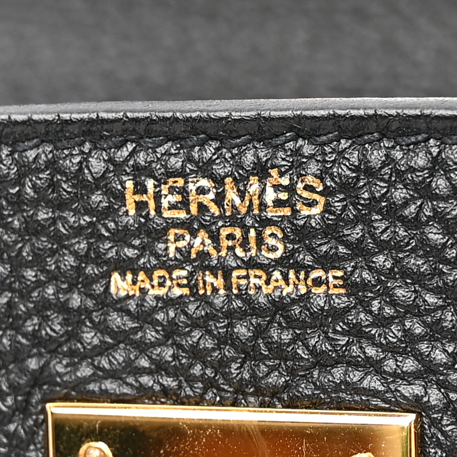 Hermes Togo Kelly Retourne 32 Black 6 of 13