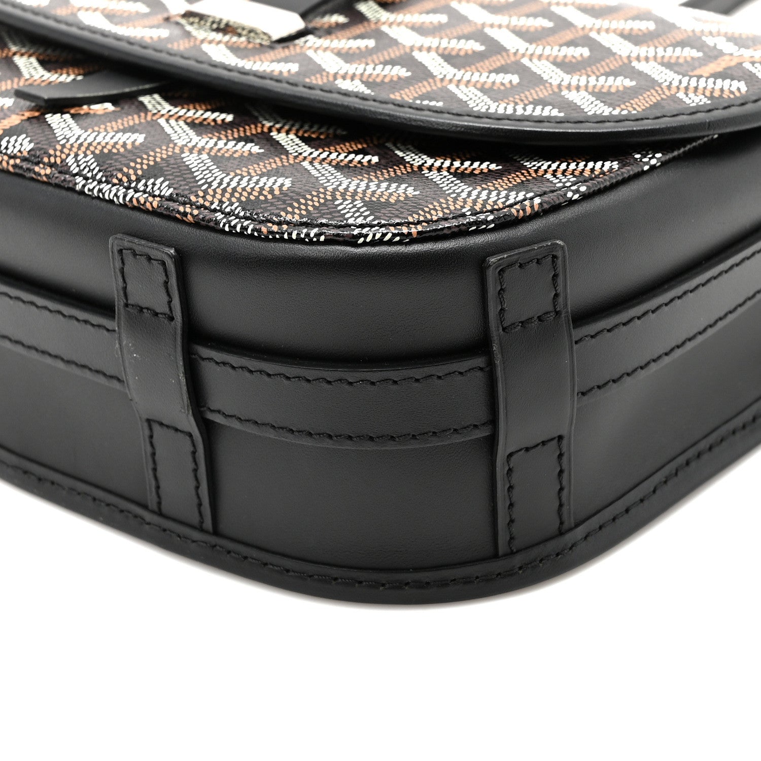 Goyard Goyardine Belvedere II PM Messenger Bag Black 9 of 9