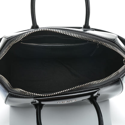 Givenchy Shiny Lord Calfskin Medium Antigona Black 5 of 7