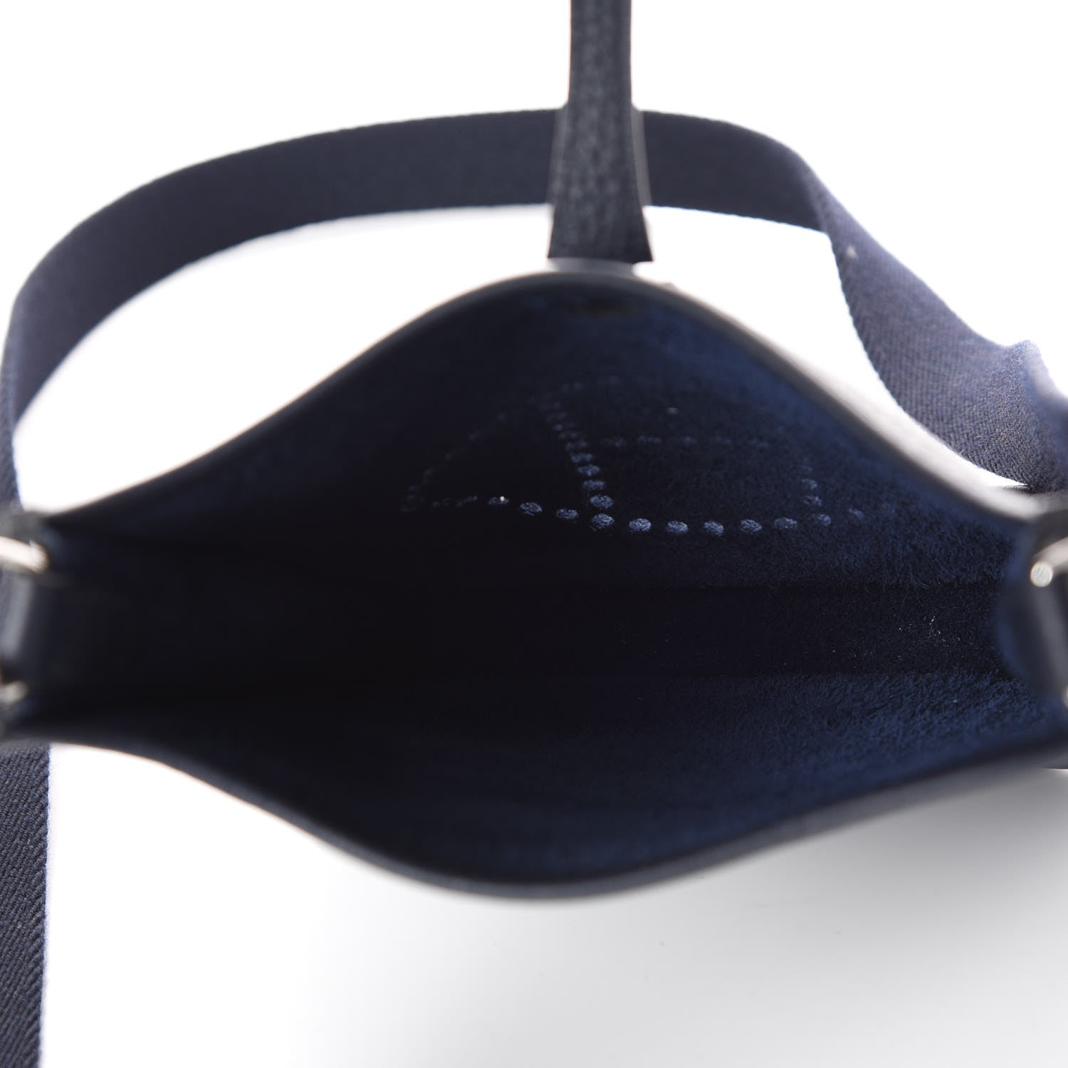 Hermes Taurillon Clemence Evelyne TPM Bleu Nuit 5 of 7