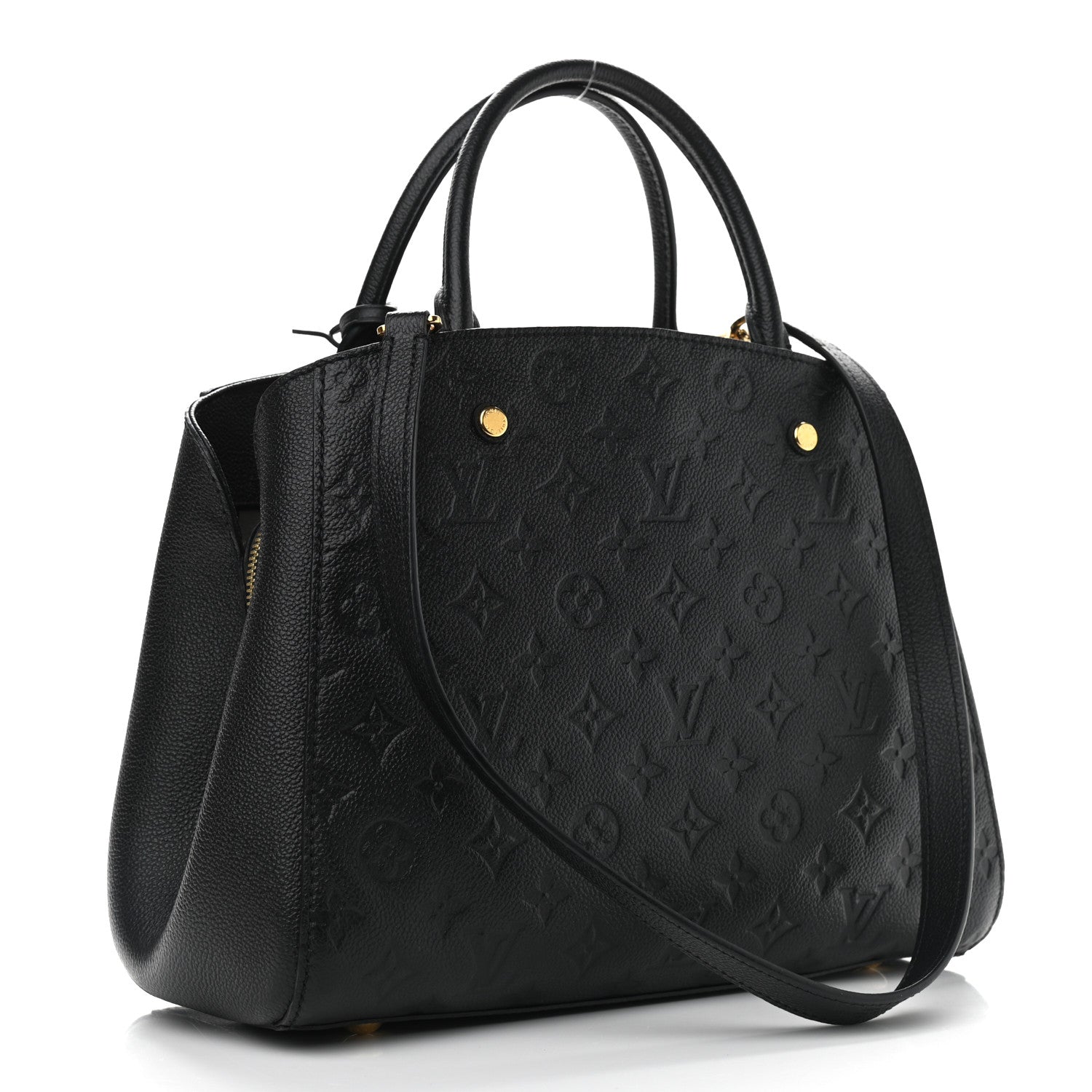 Louis Vuitton Empreinte Montaigne MM Black 3 of 10