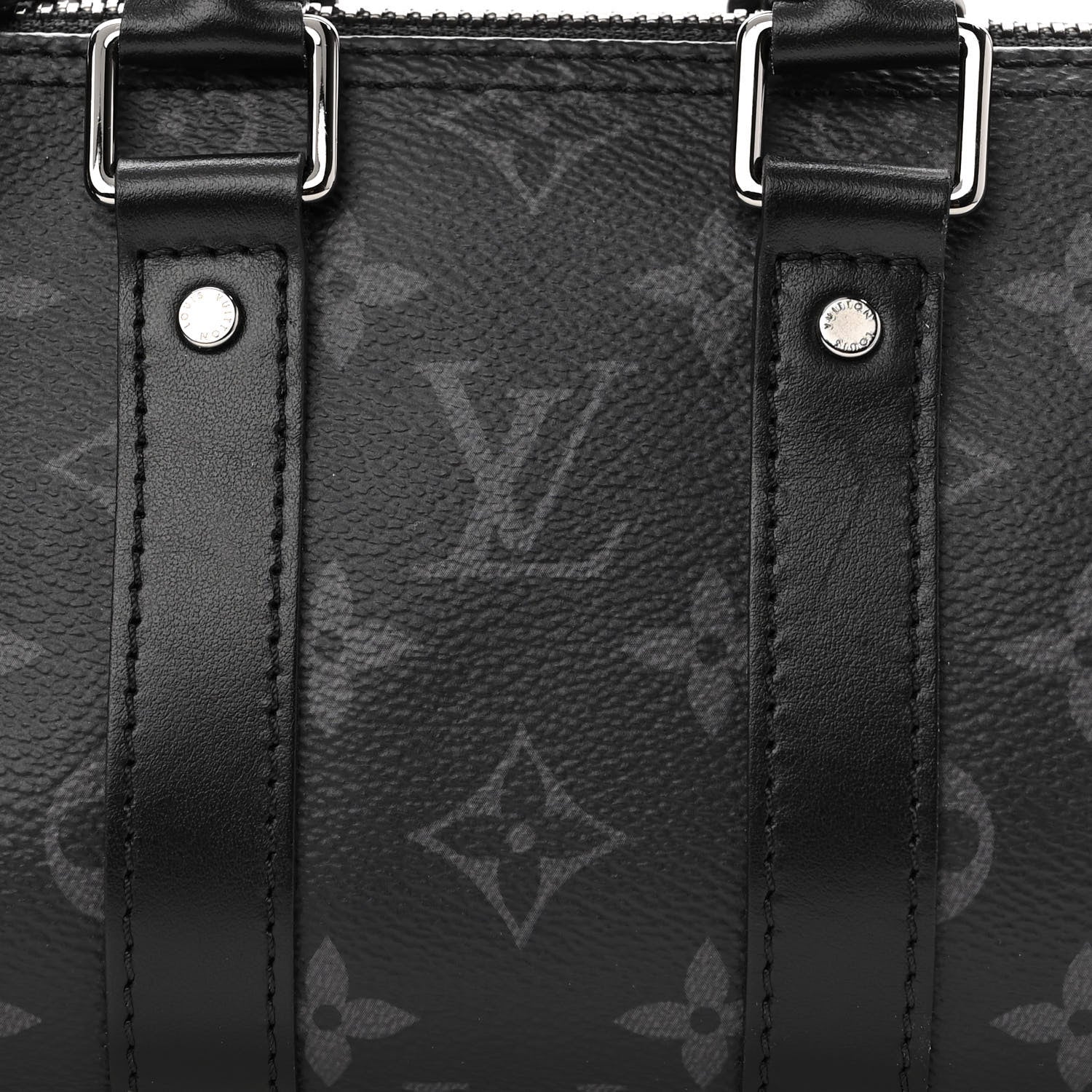 Louis Vuitton Reverse Monogram Eclipse Keepall XS Black 7 of 10