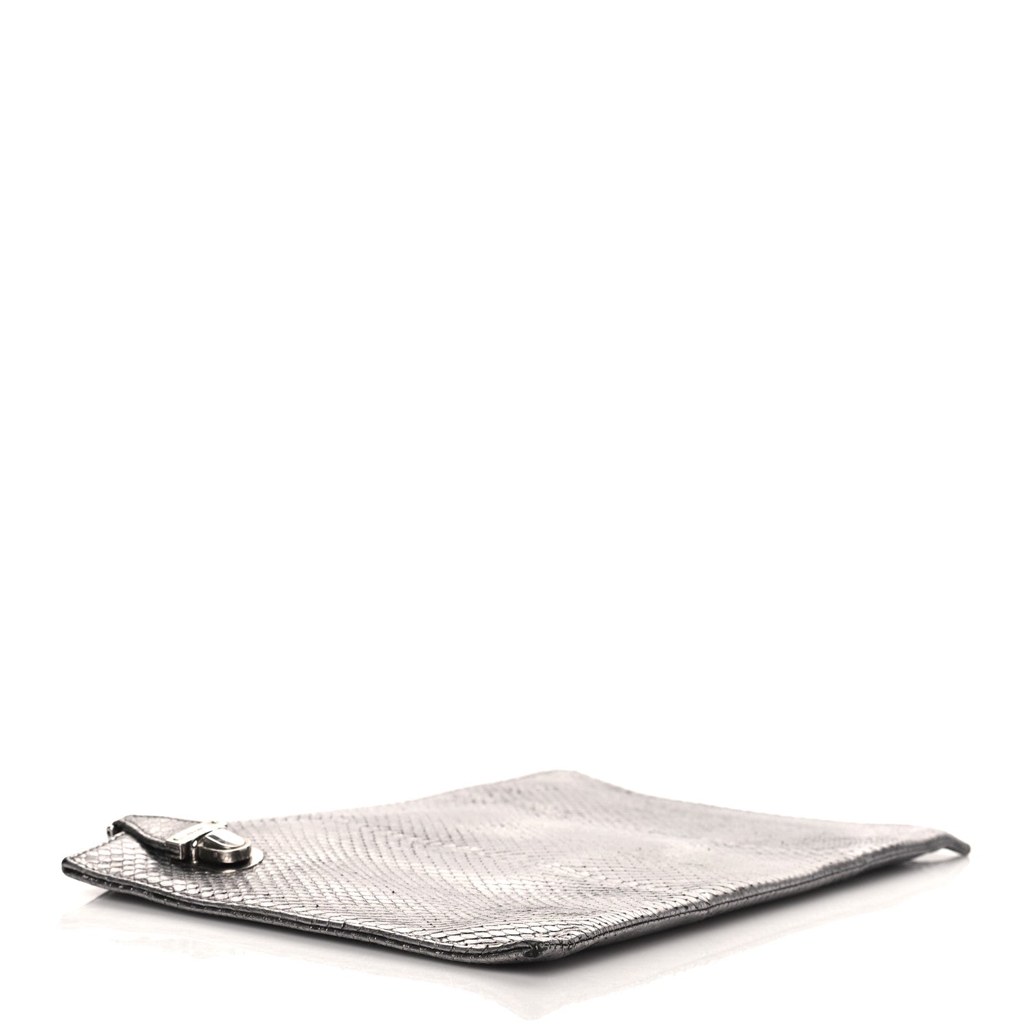 Prada Ayers Pouch Clutch Cromo 4 of 7