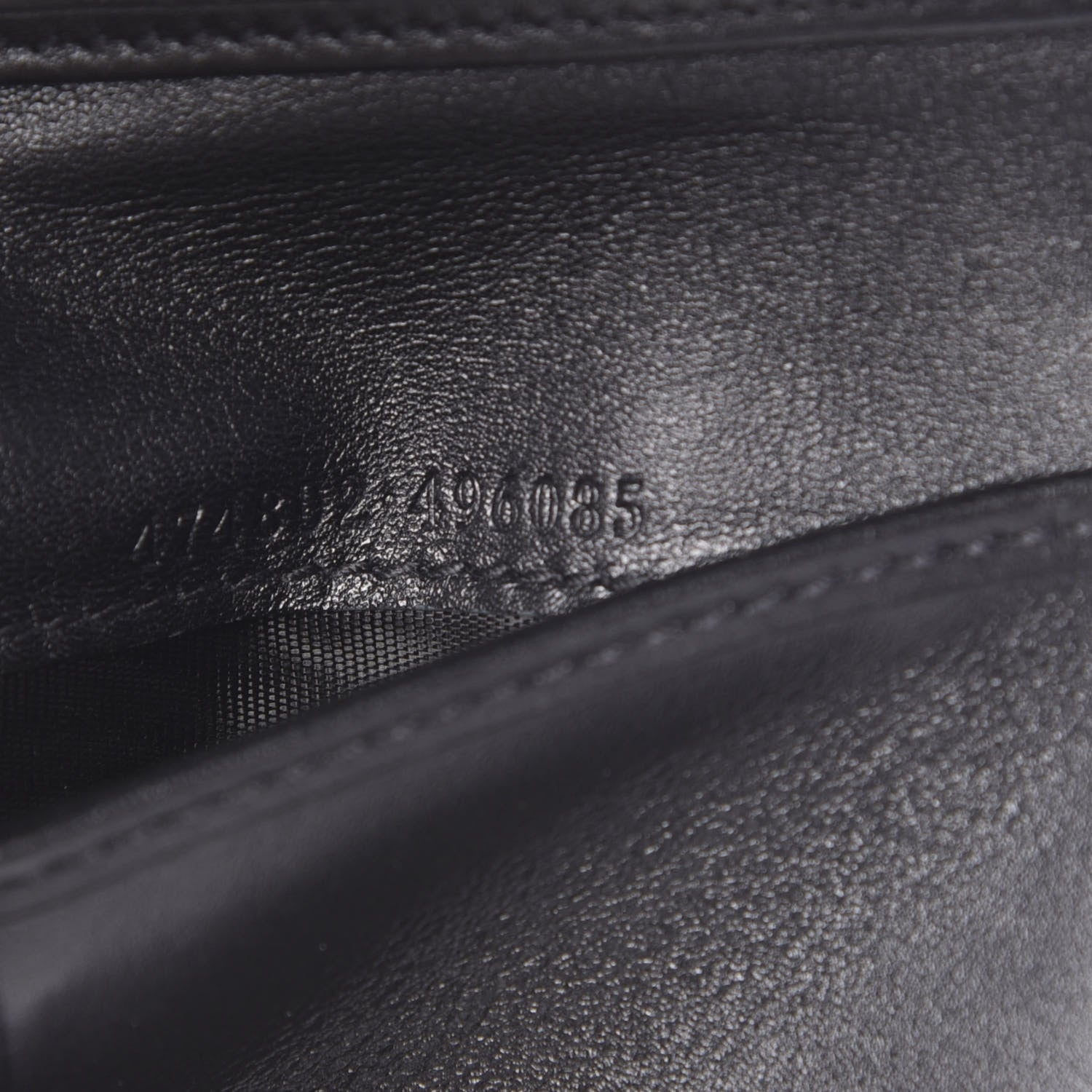 Gucci Calfskin Matelasse GG Marmont Wallet Black 6 of 9