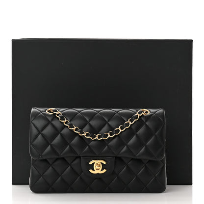 Chanel Lambskin Quilted Small Double Flap Black 11 of 11
