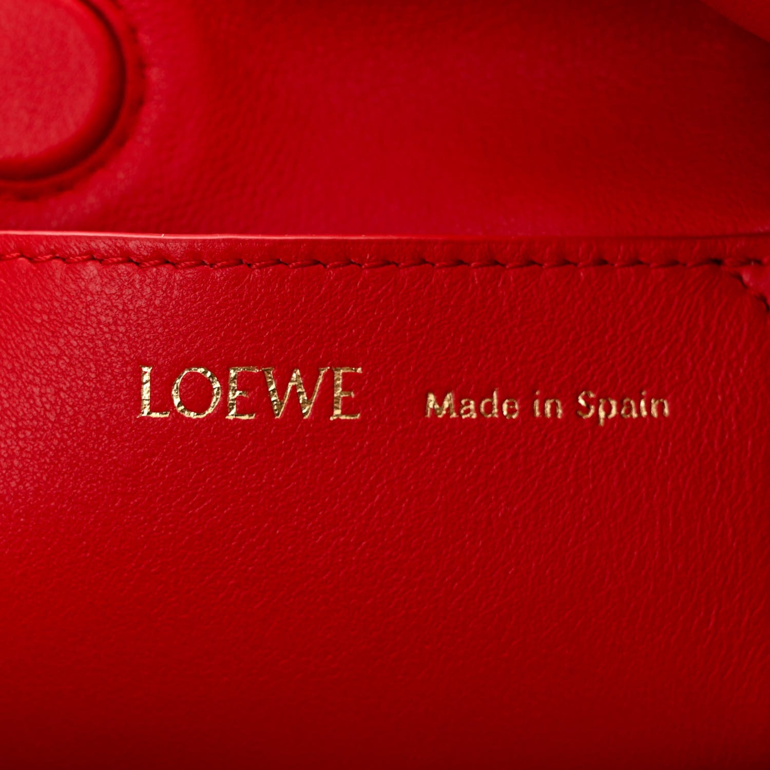 Loewe Buttery Nappa Beaded Mini Squeeze Fruit Shoulder Bag Red 6 of 10