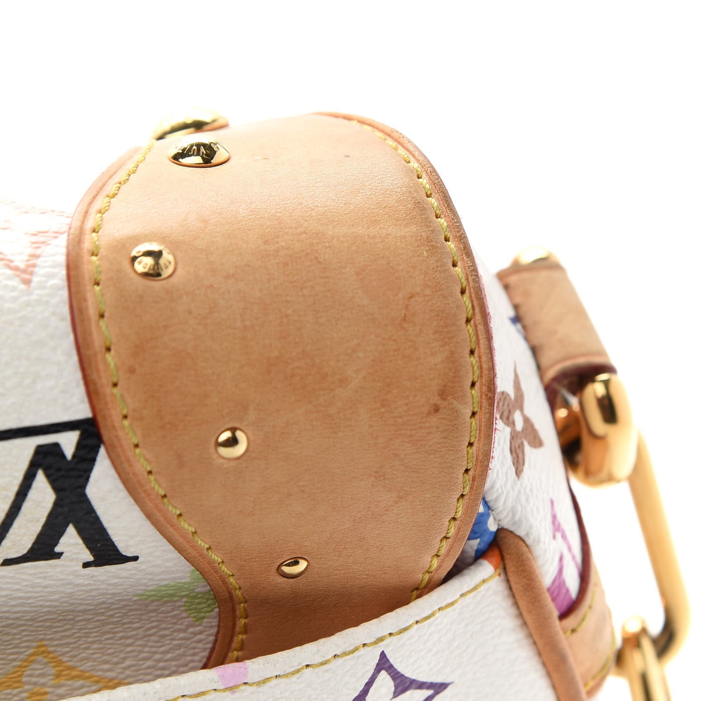 Monogram Multicolor Beverly MM White