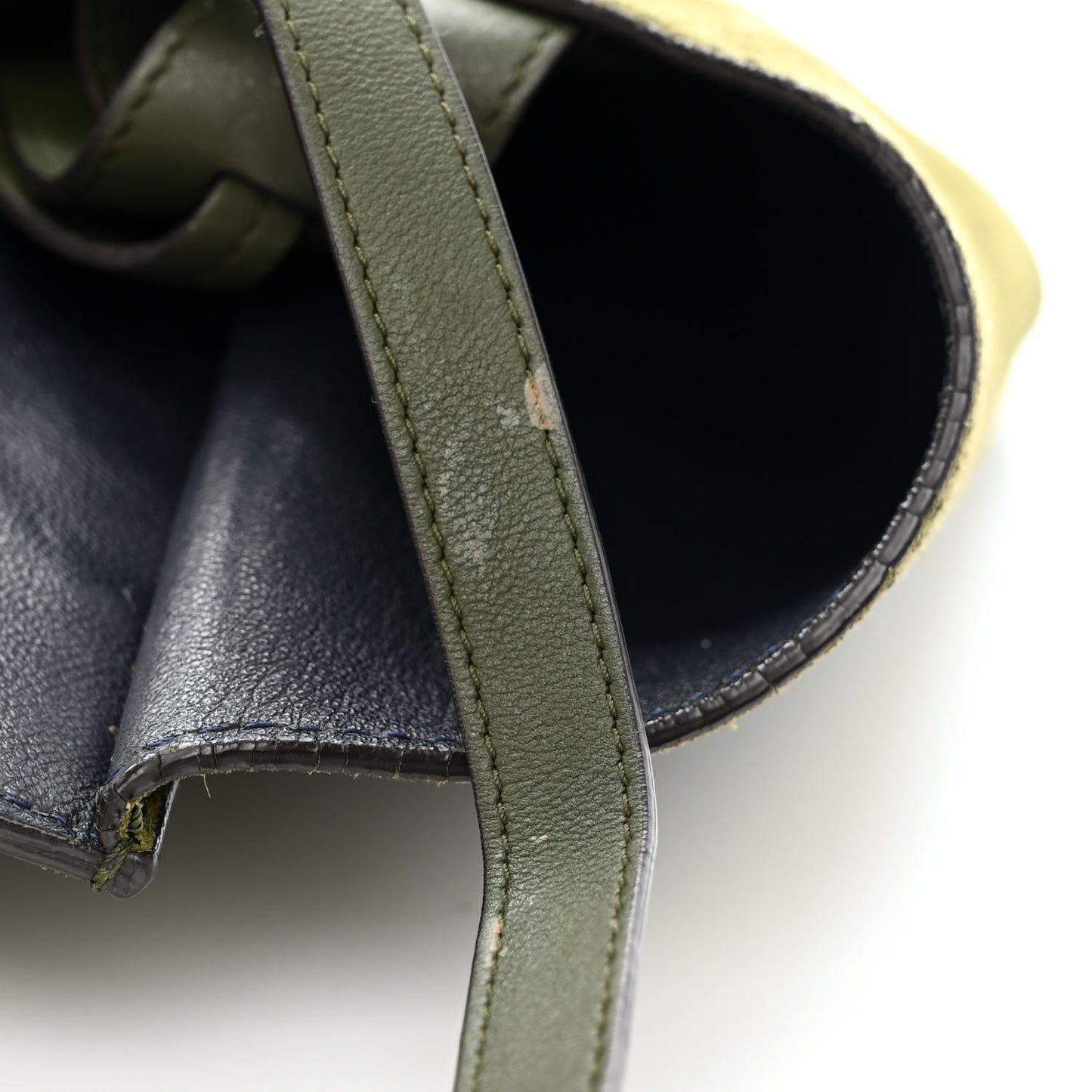 Suede Small Phantom Luggage Green