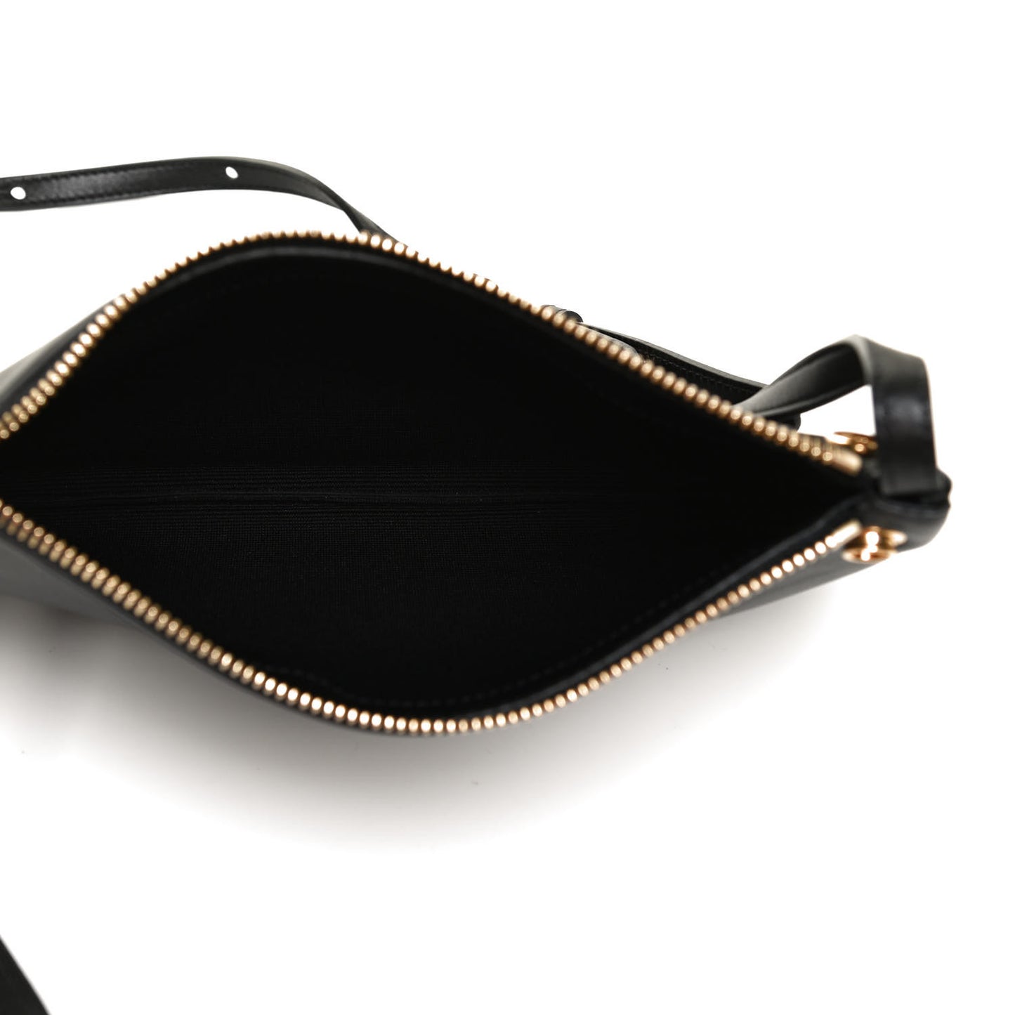 Lambskin Large Trio Crossbody Bag Black