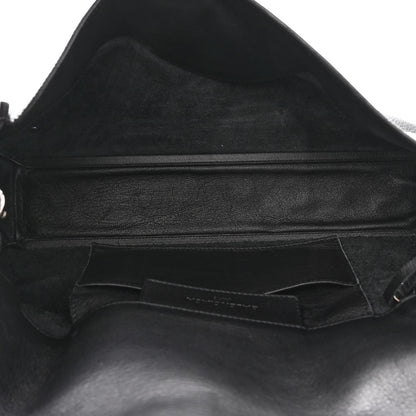 Balenciaga Calfskin Papier Sight Clutch Black 5 of 12