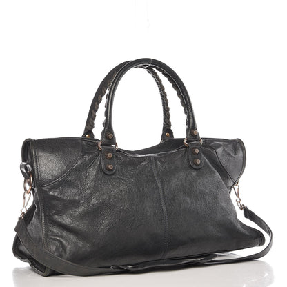 Balenciaga Agneau Giant 12 Rose Gold Hardware Part Time Anthracite 3 of 14