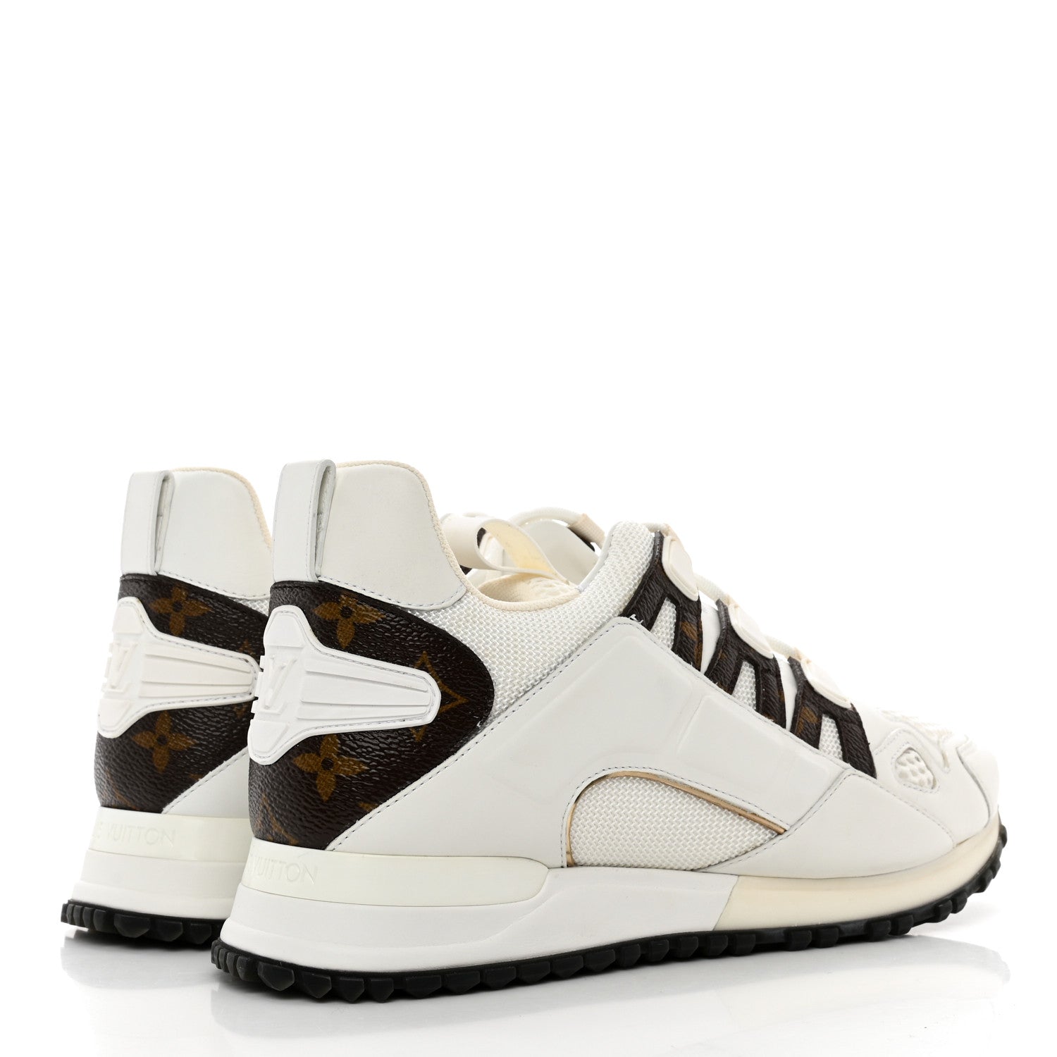 Louis Vuitton Calfskin Run Away Sneakers 39 White 4 of 14