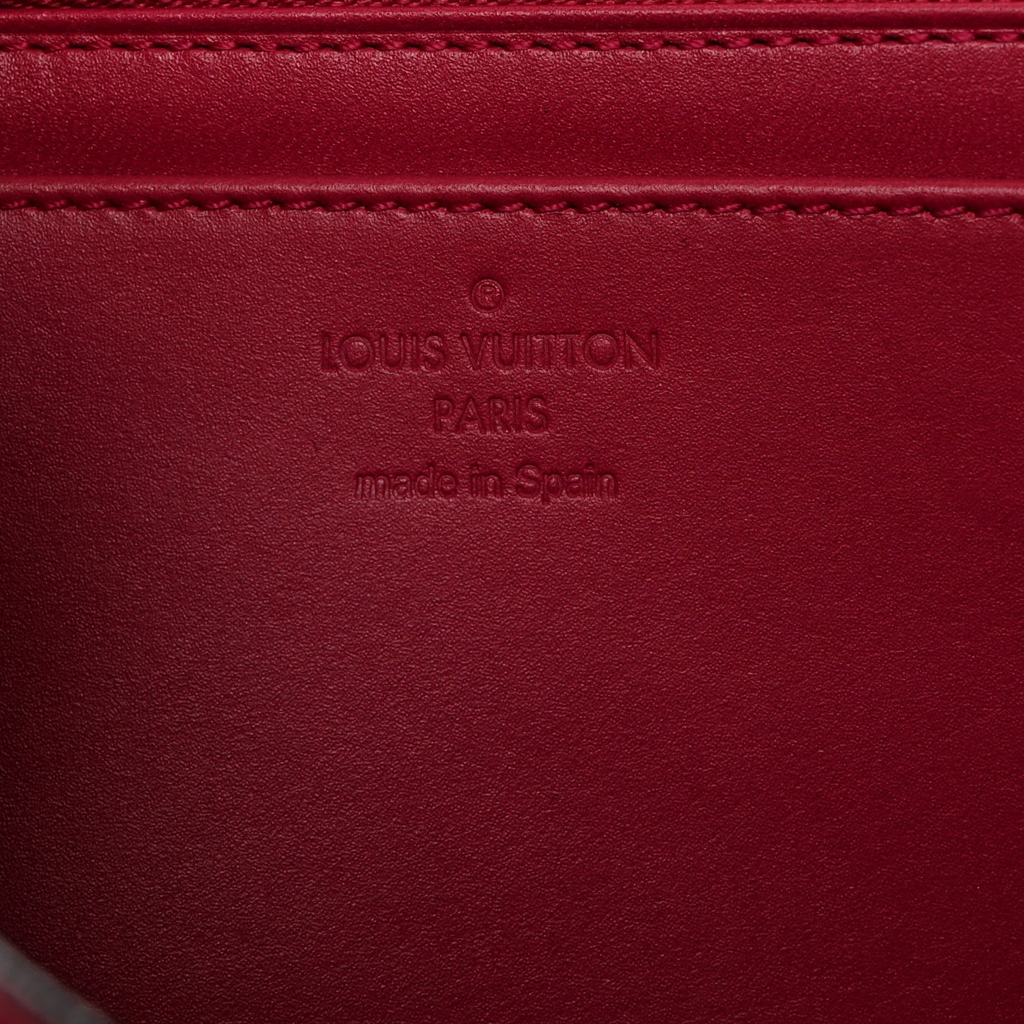 Patent Louise Wallet Rose Indien