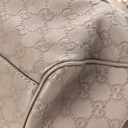 Gucci Guccissima Medium Sukey Tote Taupe 11 of 11