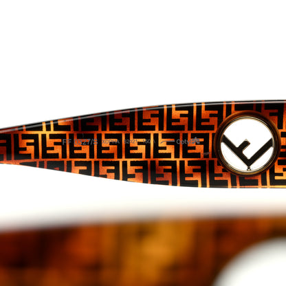 Fendi Acetate F is Fendi FF 51mm Cat Eye Sunglasses 0327/S Tortoise Orange 5 of 7