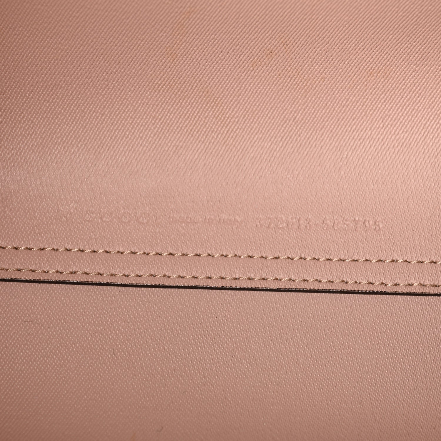 Gucci Textured Calfskin Monogram Small Reversible GG Tote Dark Cipria 6 of 15