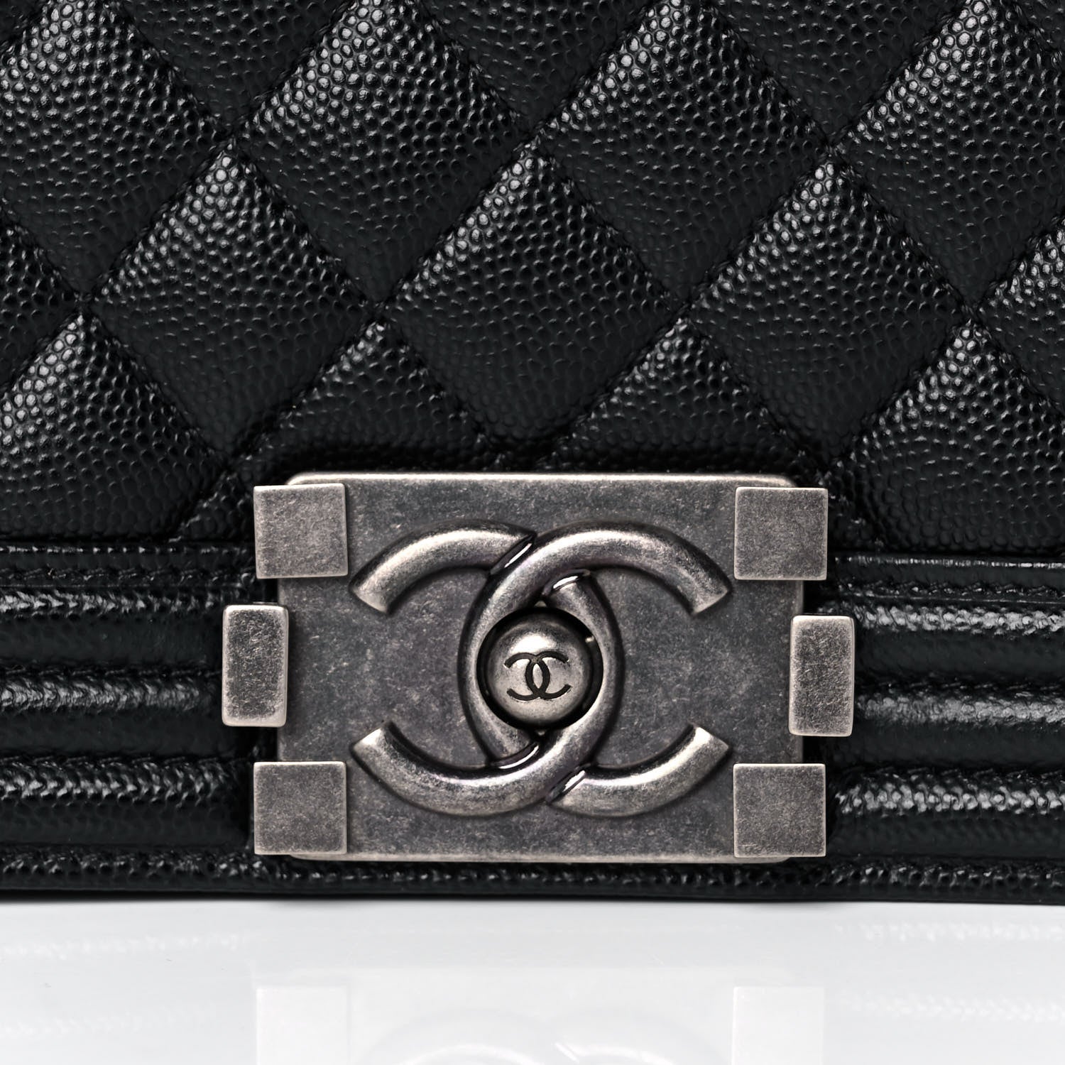 Chanel Caviar Quilted Small Boy Flap Black 7 of 12