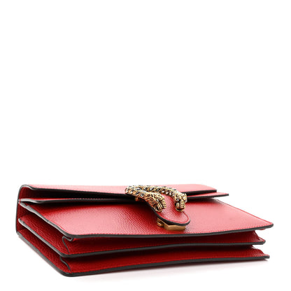 Gucci Dollar Calfskin Swarovski Crystal Small Dionysus Shoulder Bag Hibiscus Red 4 of 10