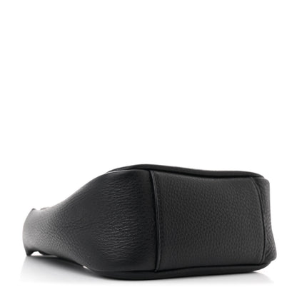 Saint Laurent Grained Calfskin Baby Le 5 A 7 Supple Hobo Black 4 of 11