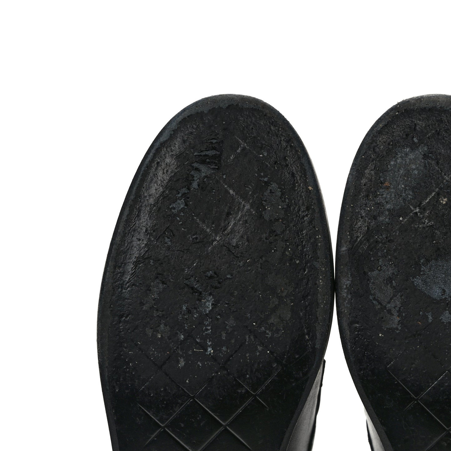 Lambskin Quilted CC Turnlock Loafers 39.5 Black
