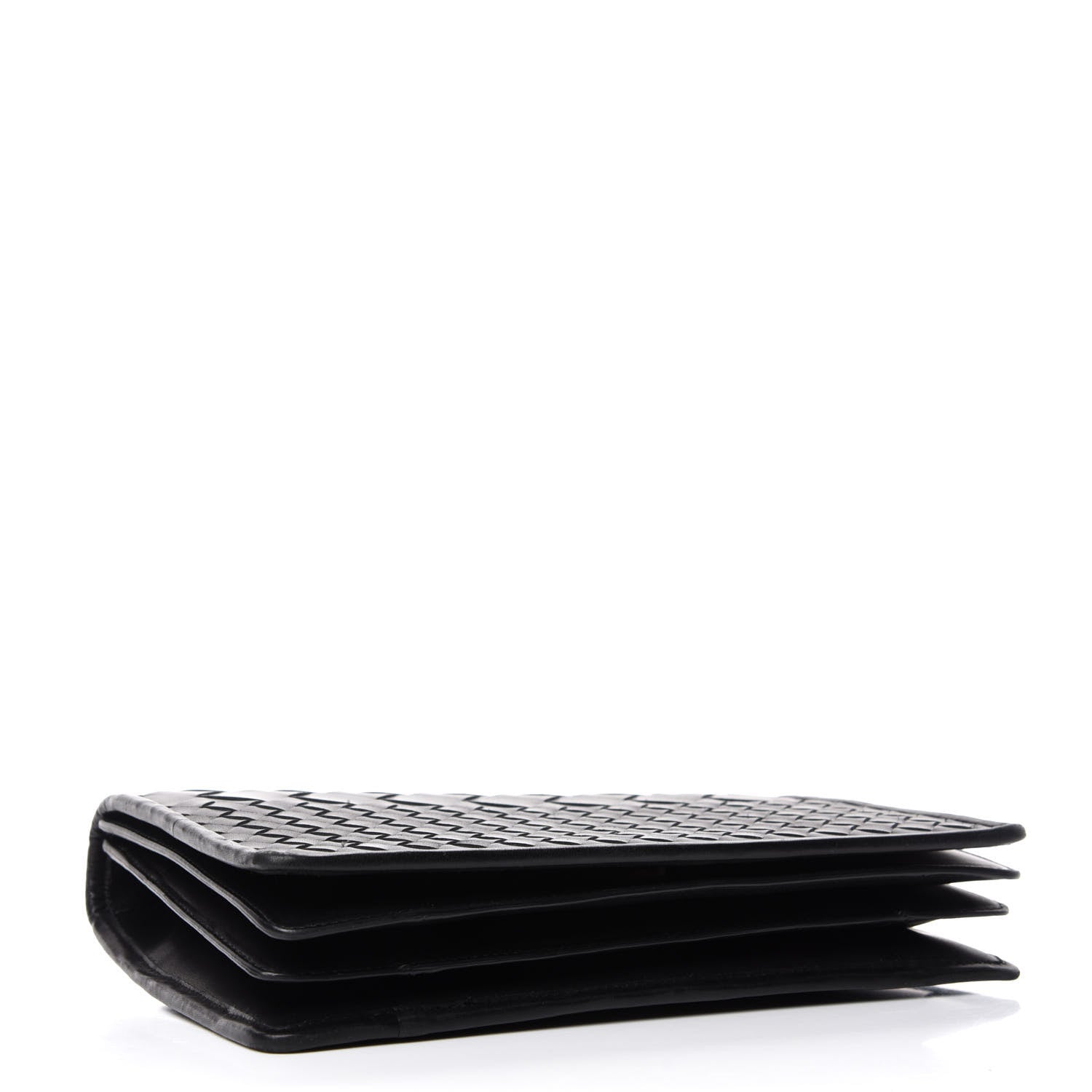 Bottega Veneta Nappa Intrecciato Medium Woven Clutch Clutch Black 4 of 6