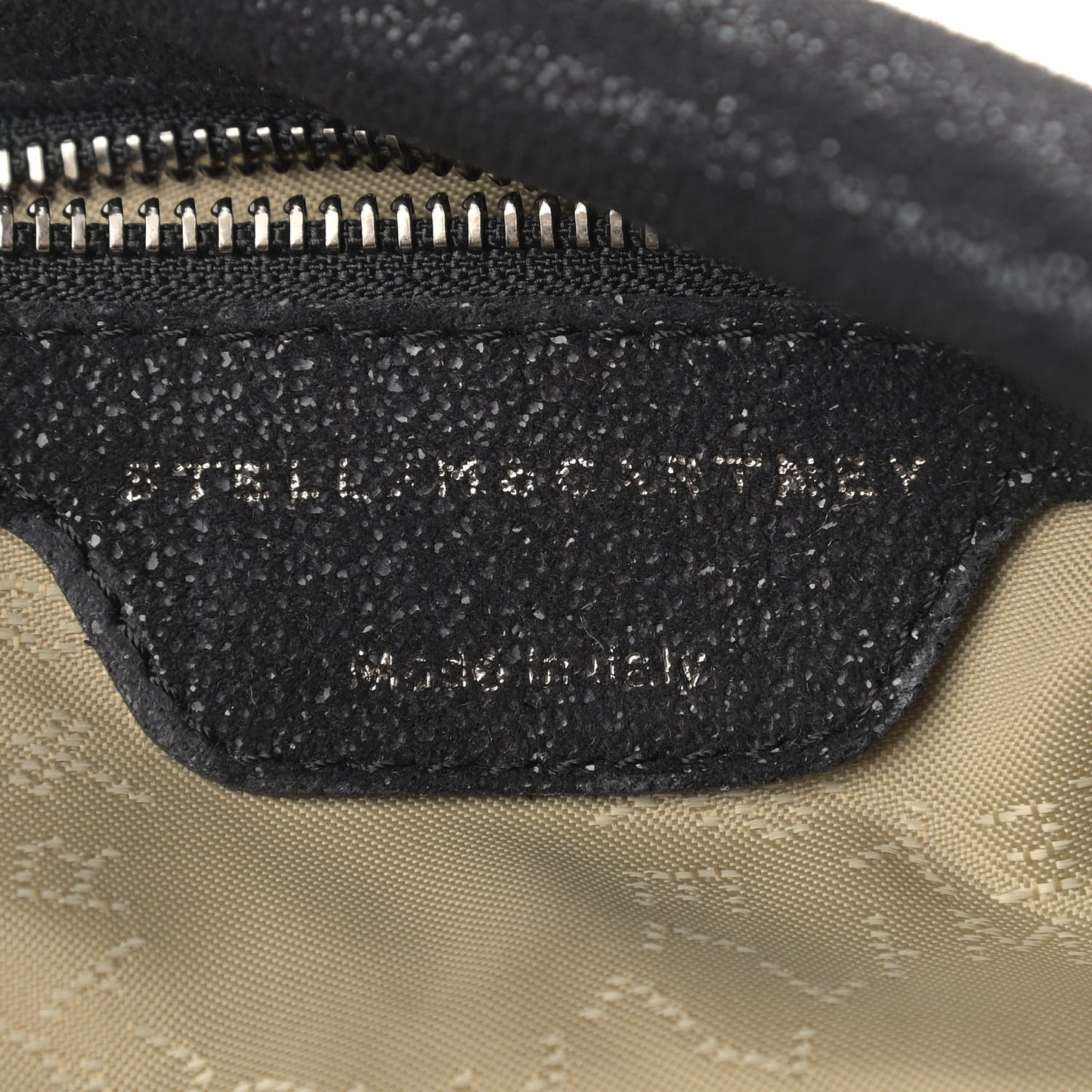 Shaggy Deer Falabella Fold Over Tote Black