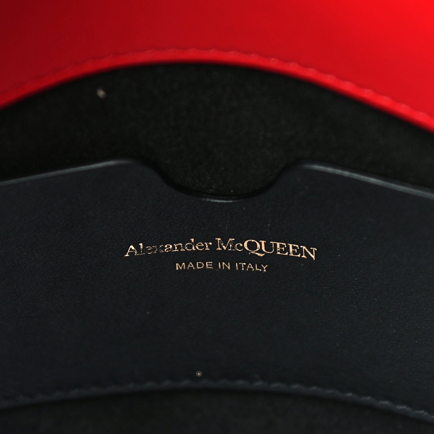 Alexander McQueen Calfskin The Small Story Bag Red 5 of 8