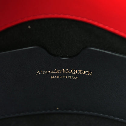 Alexander McQueen Calfskin The Small Story Bag Red 5 of 8
