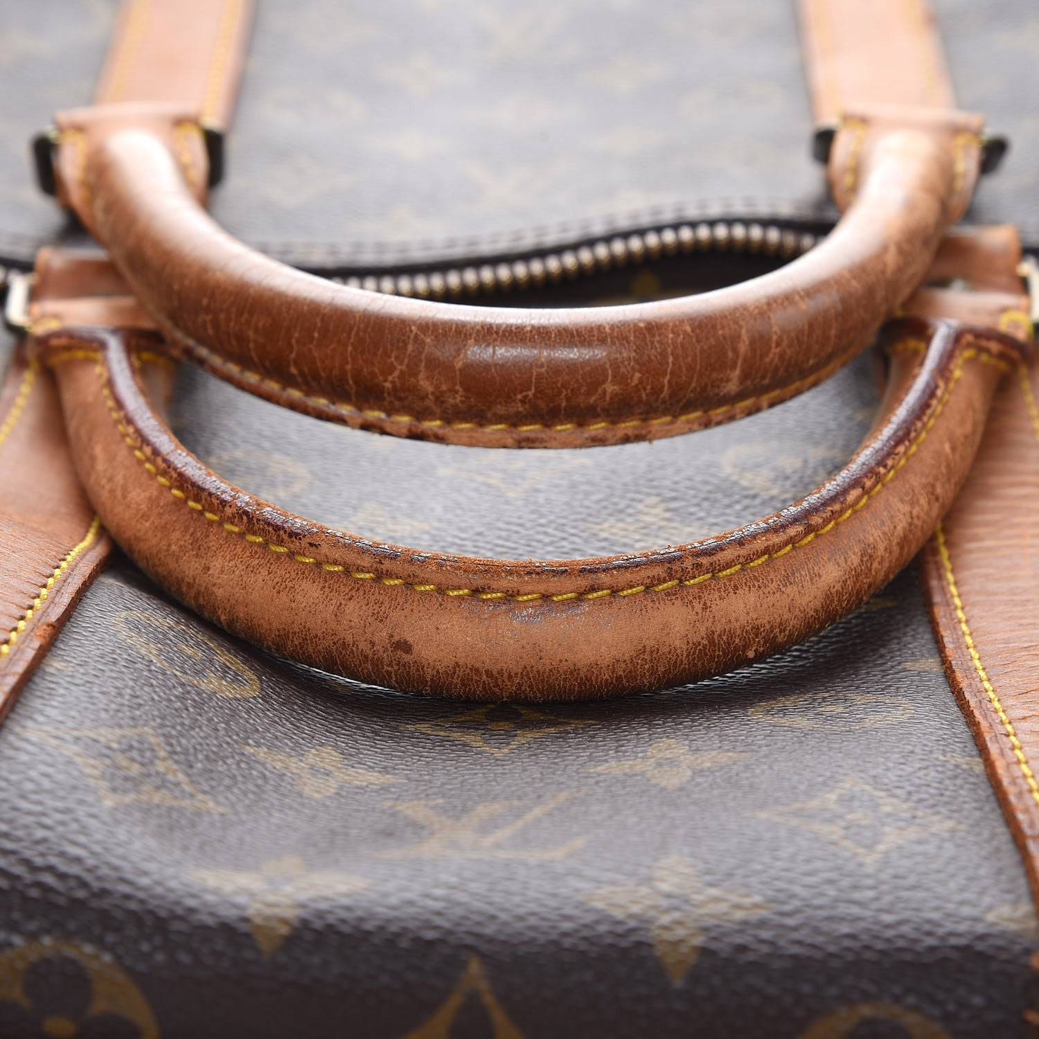 Louis Vuitton Monogram Keepall Bandouliere 55 8 of 12