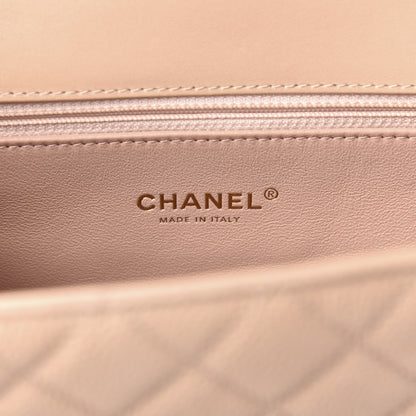 Chanel Caviar Quilted Medium CC Filigree Flap Beige 6 of 11