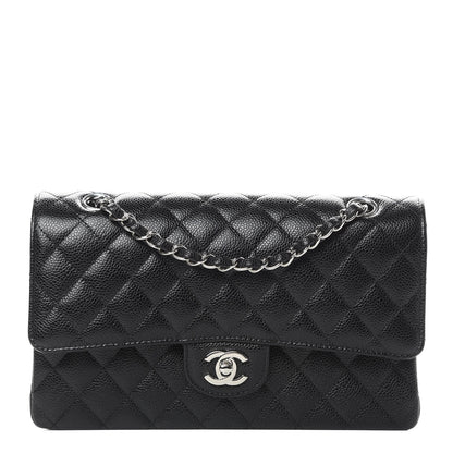 Chanel Caviar Quilted Medium Double Flap Black 1 of 11