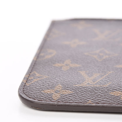 Louis Vuitton Monogram Neverfull MM GM Pochette Pivoine 8 of 9