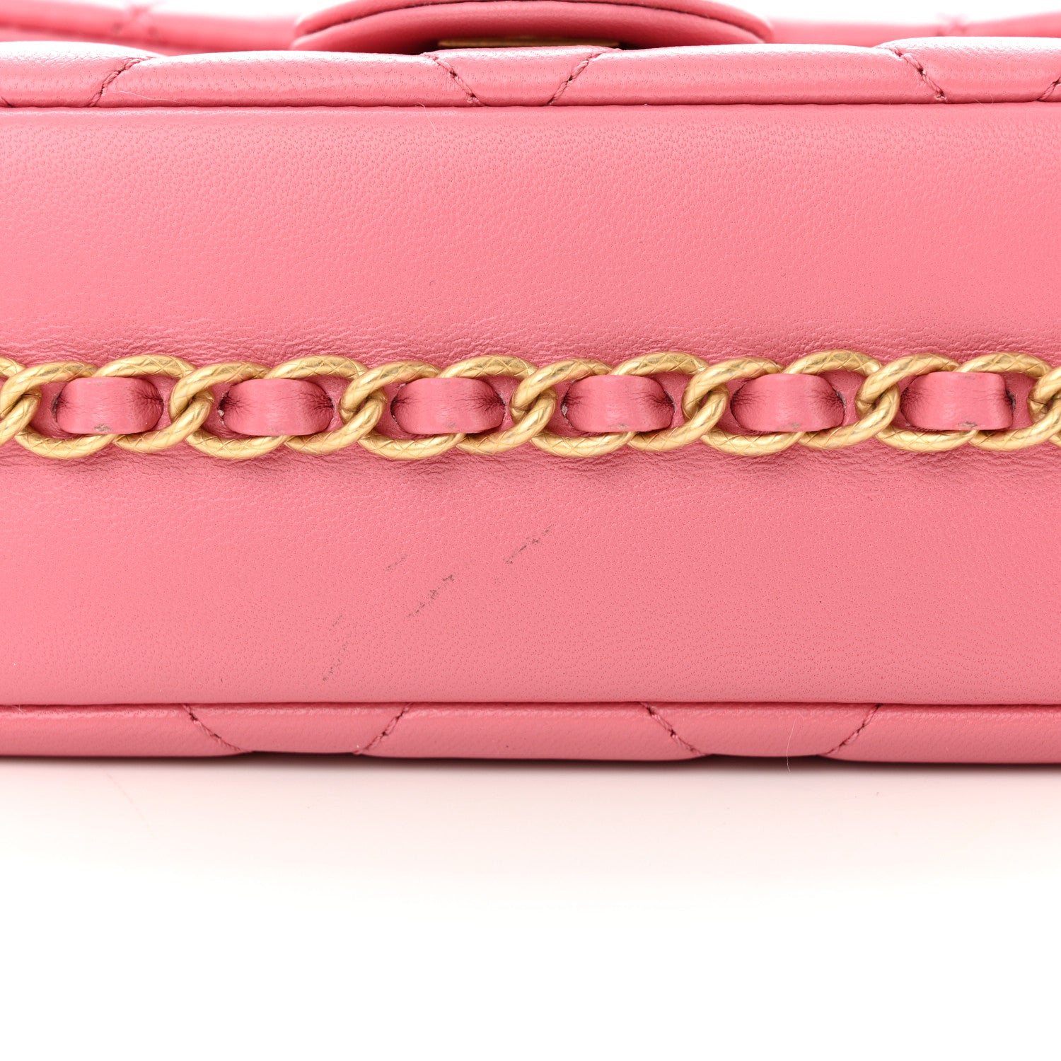Chanel Lambskin Quilted CC Small Dynasty Flap Pink 11 of 12