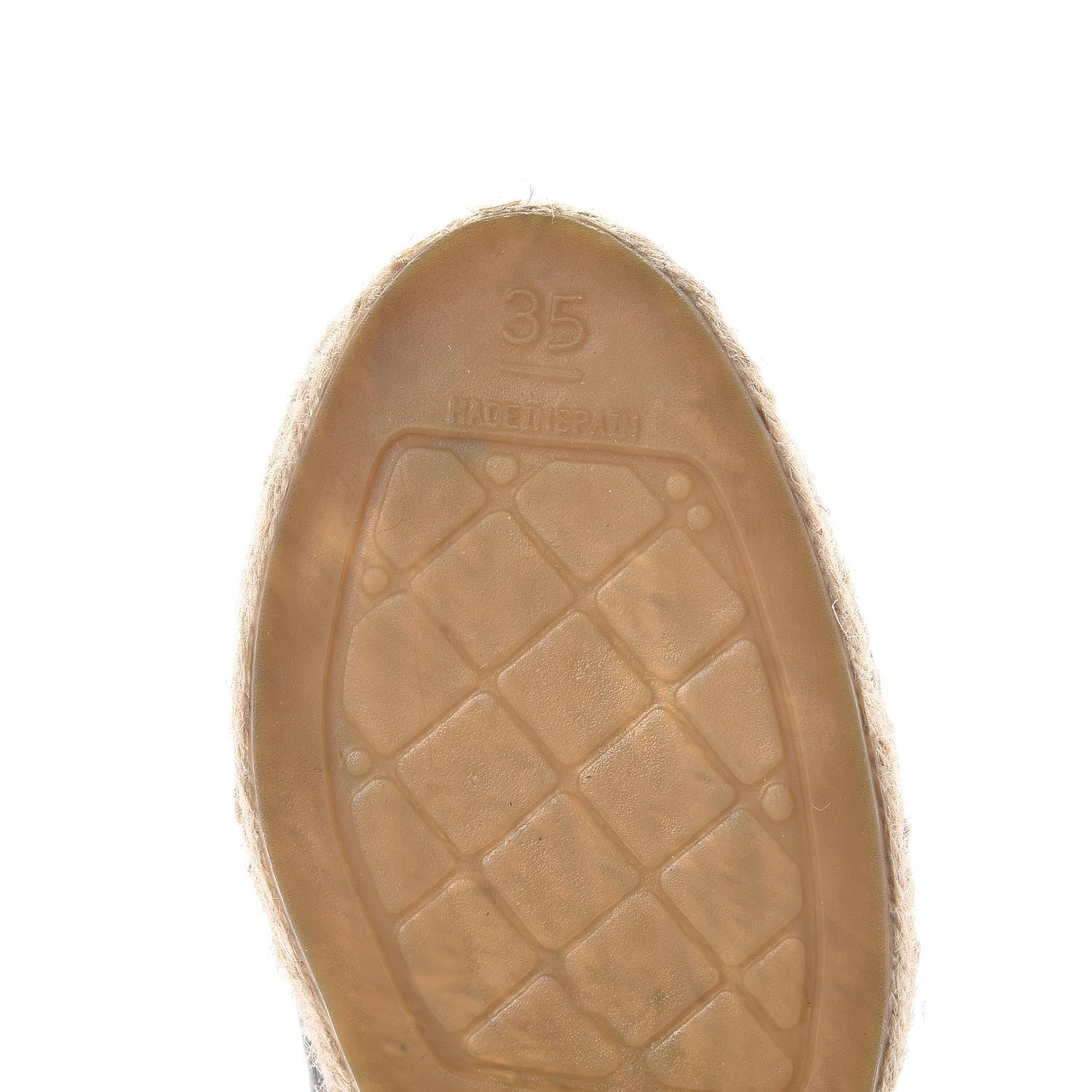 Chanel Lambskin CC Espadrilles 35 Black 8 of 9