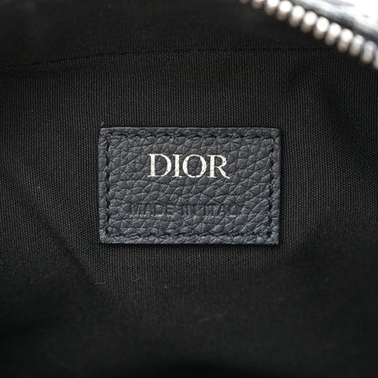 Christian Dior HOMME Oblique Jacquard Safari Messenger Navy Blue 6 of 13