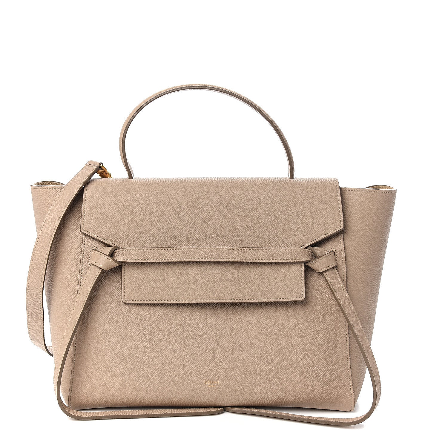Celine Grained Calfskin Mini Belt Bag Light Taupe 1 of 8
