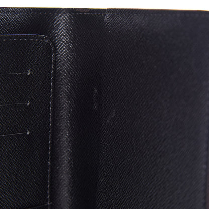 Louis Vuitton Monogram My LV Heritage Passport Cover Wallet Gris Black 9 of 10