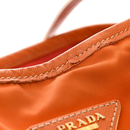 Prada Tessuto Nylon Saffiano Tote Giallo 13 of 13