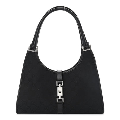Gucci Monogram Small Bardot Black 1 of 19