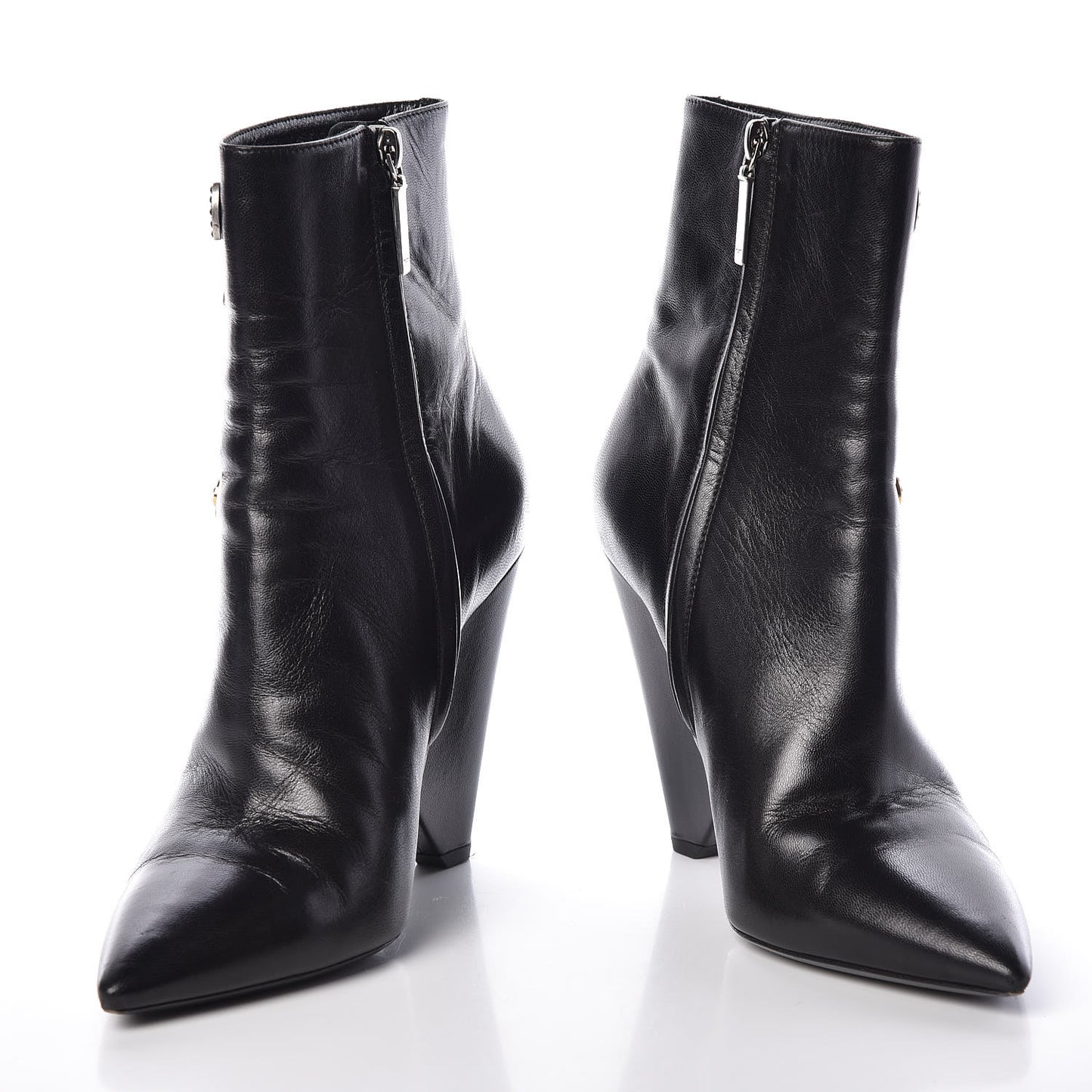 Calfskin Niki Charm Boots 40 Black